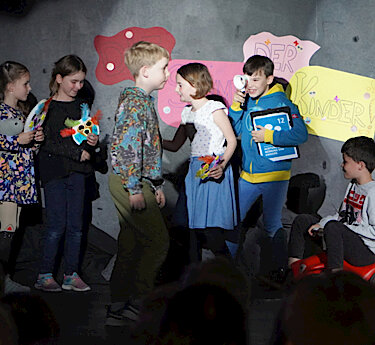 Kinderfreundliche Kommune Siegelverleihung Veranstaltung 8. Mai 2024 Foto Kindertheater